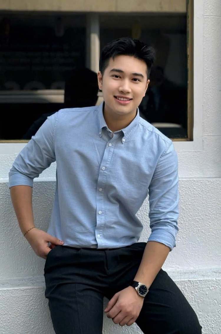 ao so mi nam xanh nhat